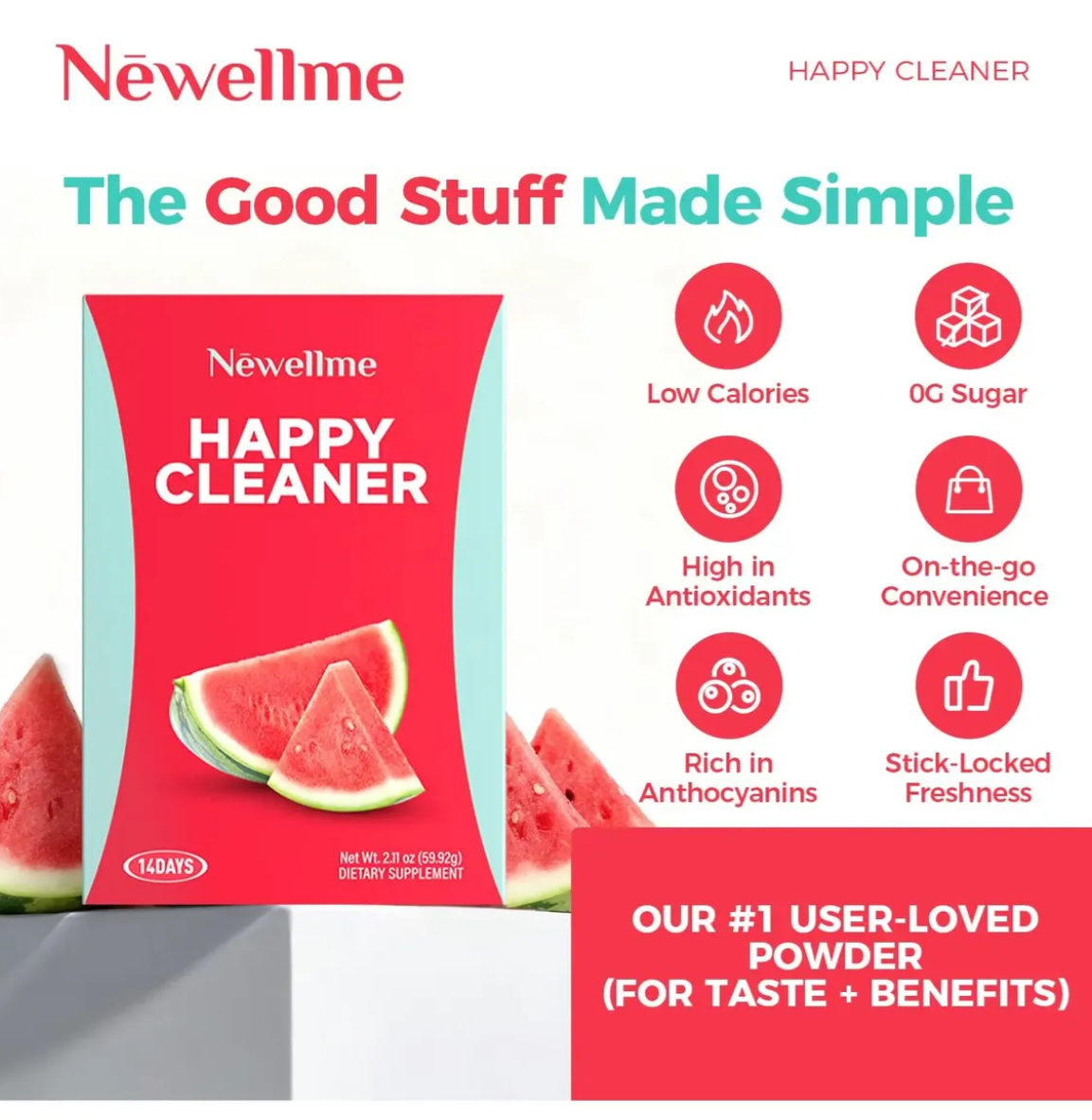Happy Cleaner Sandía - Newellme