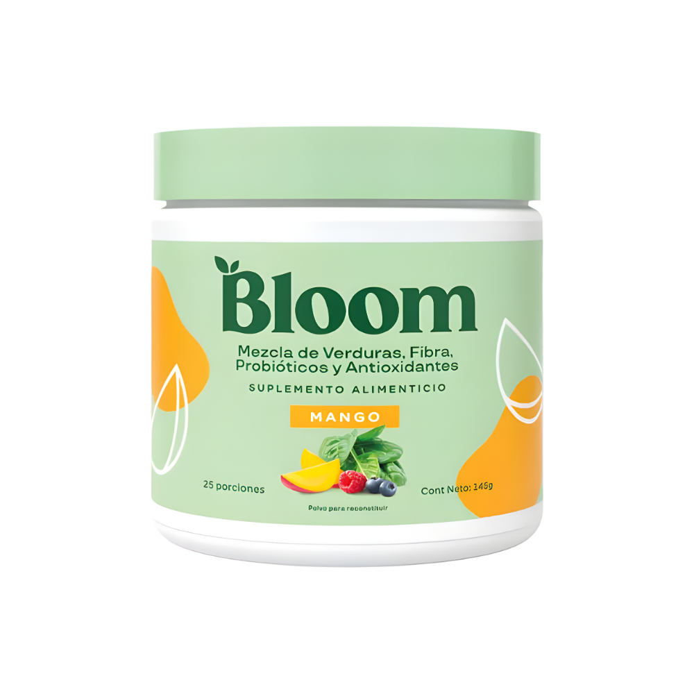 Bloom Mango - Verduras, Fibra y Probióticos 145 Gr
